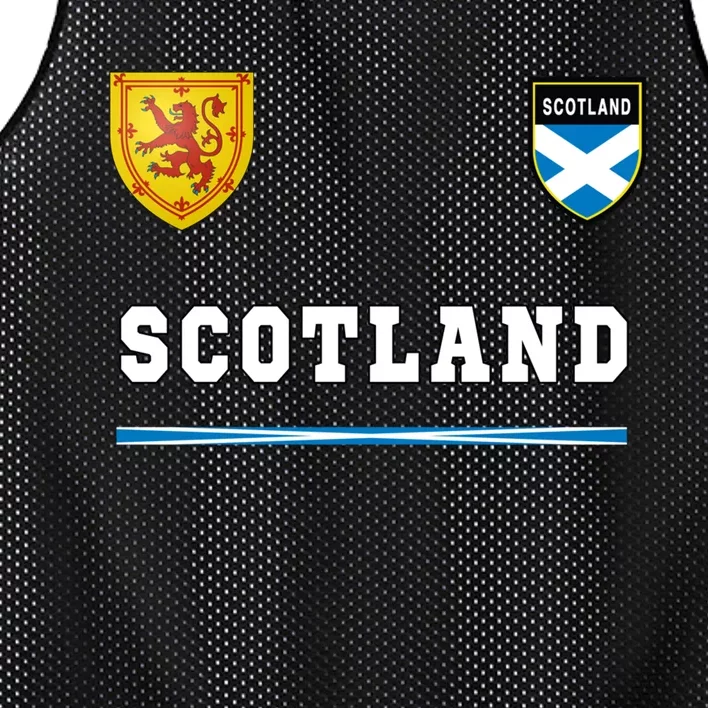 Scotland Sports Soccer Jersey Flag Football Mesh Reversible Basketball Jersey Tank