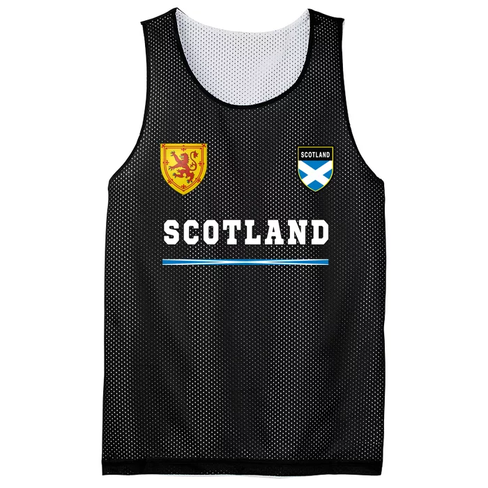 Scotland Sports Soccer Jersey Flag Football Mesh Reversible Basketball Jersey Tank