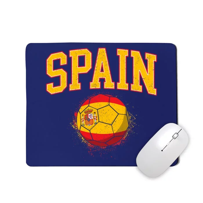 Spain Spanish Soccer Football Tournament Game Mousepad