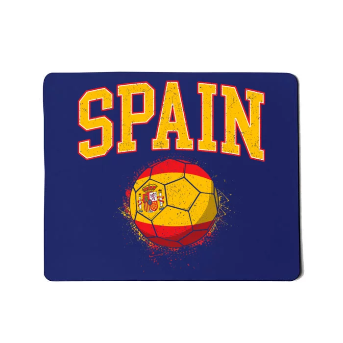 Spain Spanish Soccer Football Tournament Game Mousepad