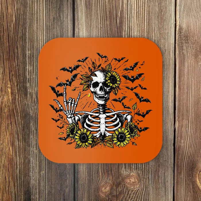 Spooky Season Skeleton Halloween Coaster