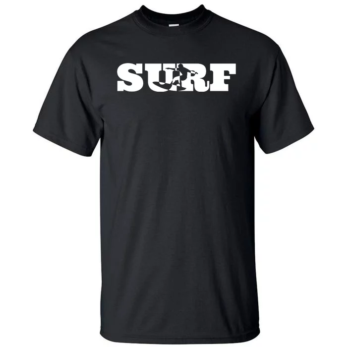 Surf Surfing Surfboard Beach Summer Tall T-Shirt