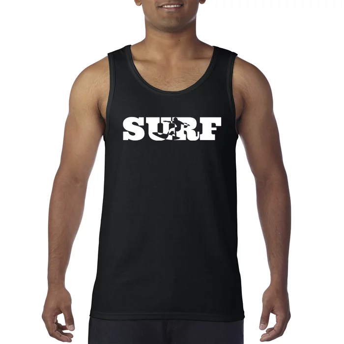 Surf Surfing Surfboard Beach Summer Tank Top