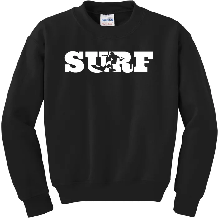 Surf Surfing Surfboard Beach Summer Kids Sweatshirt