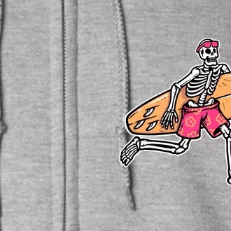 Skull Surfer Full Zip Hoodie