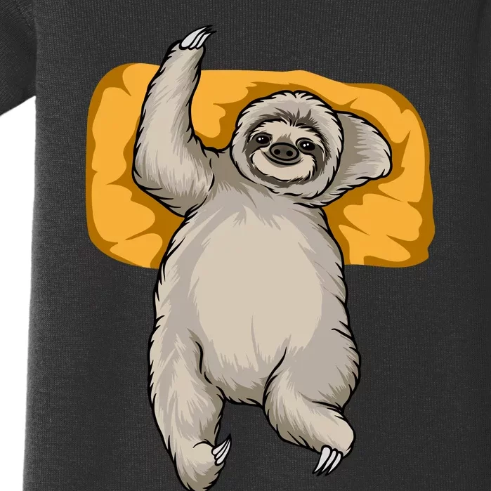 Sleepy Sloth Baby Bodysuit