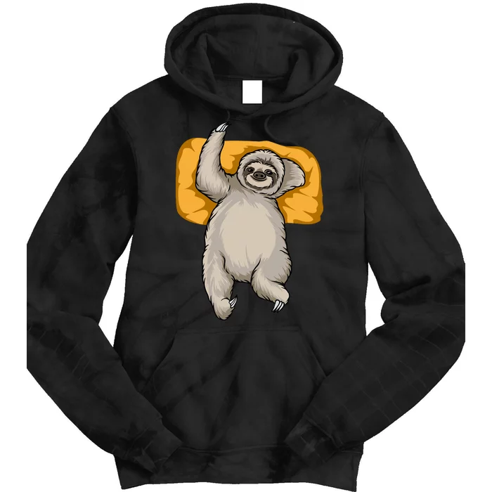 Sleepy Sloth Tie Dye Hoodie