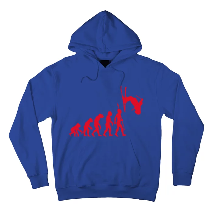 Skiing Skiing Skiers Winter Sports Evolution Gift Hoodie