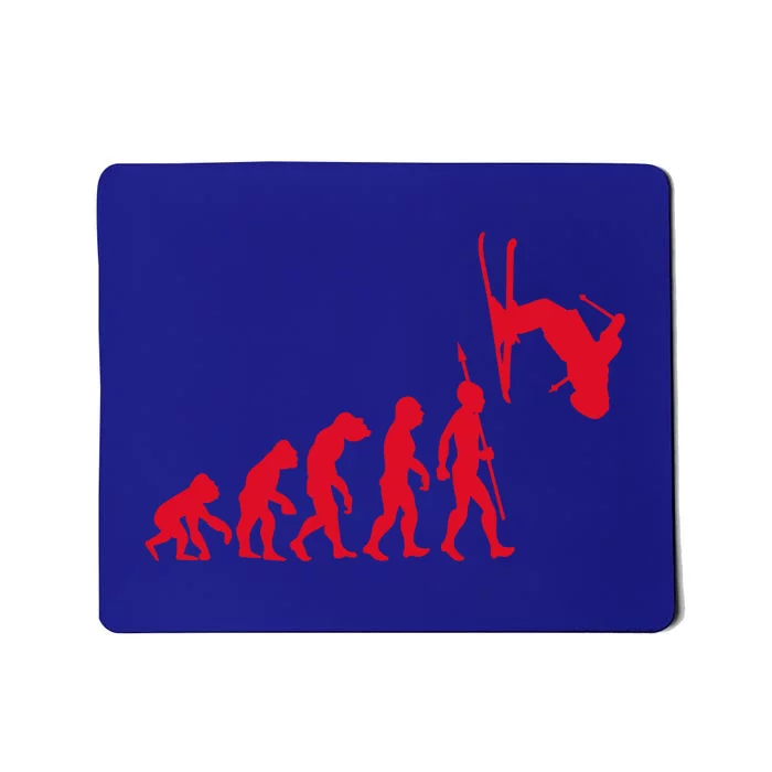 Skiing Skiing Skiers Winter Sports Evolution Gift Mousepad