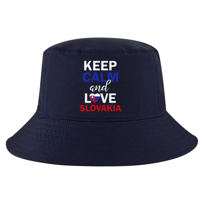 Slovakia Slovak Slovensko Cool Comfort Performance Bucket Hat