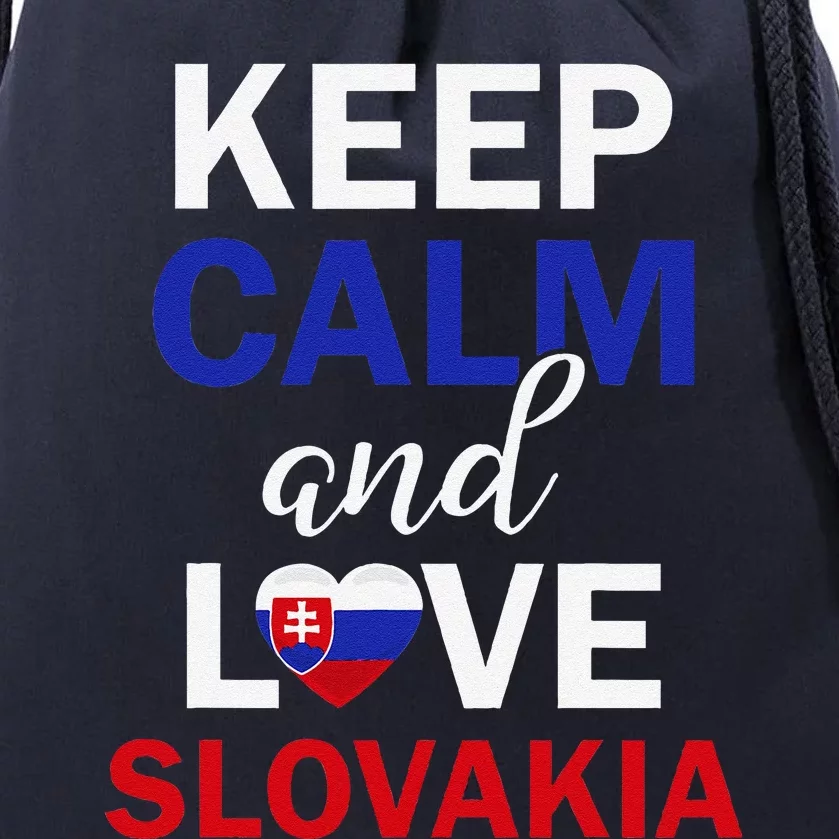 Slovakia Slovak Slovensko Drawstring Bag