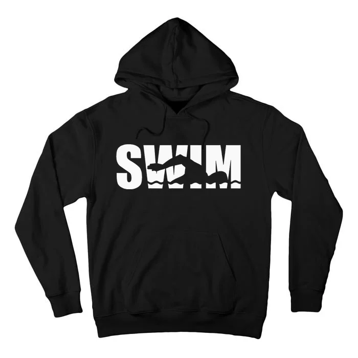 Swim swimmer Tall Hoodie