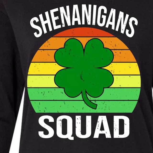 Shenanigans Squad Womens Cotton Relaxed Long Sleeve T-Shirt