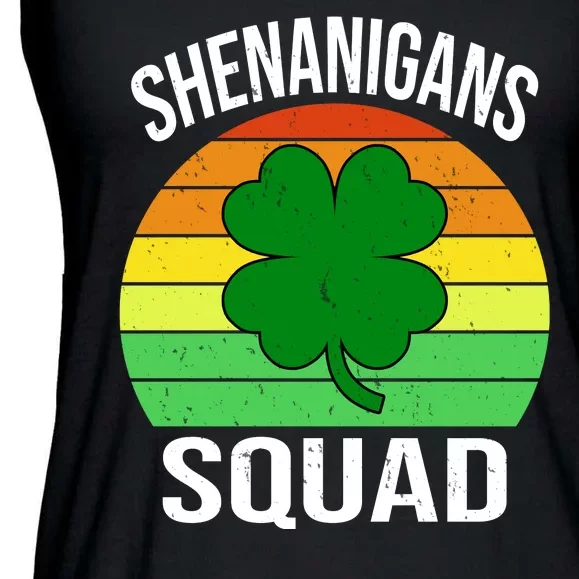 Shenanigans Squad Ladies Essential Flowy Tank