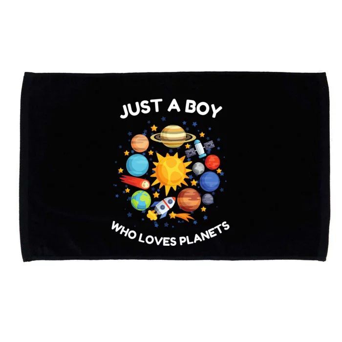 Solar System Space Science Geek Microfiber Hand Towel