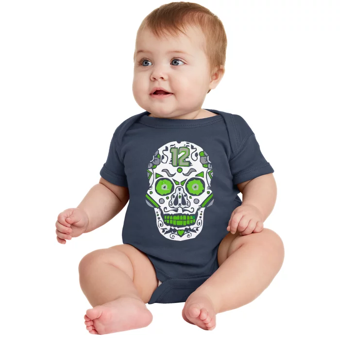 Seattle Seahawks Baby Bodysuit