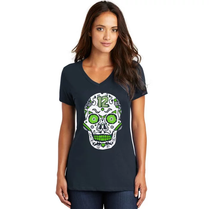 Seattle Seahawks Women's V-Neck T-Shirt