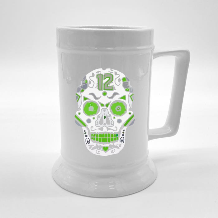 Seattle Seahawks Front & Back Beer Stein