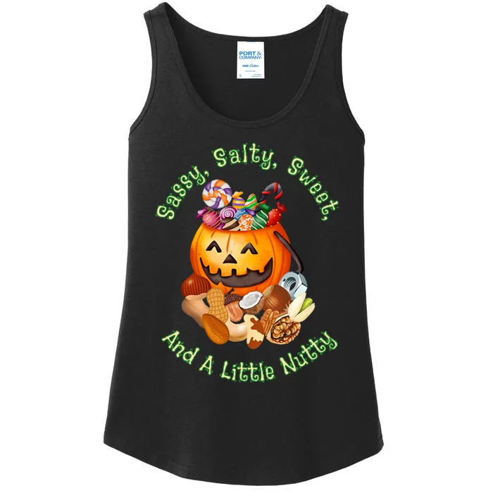 Sassy Salty Sweet And A Little Nutty Ladies Essential Tank