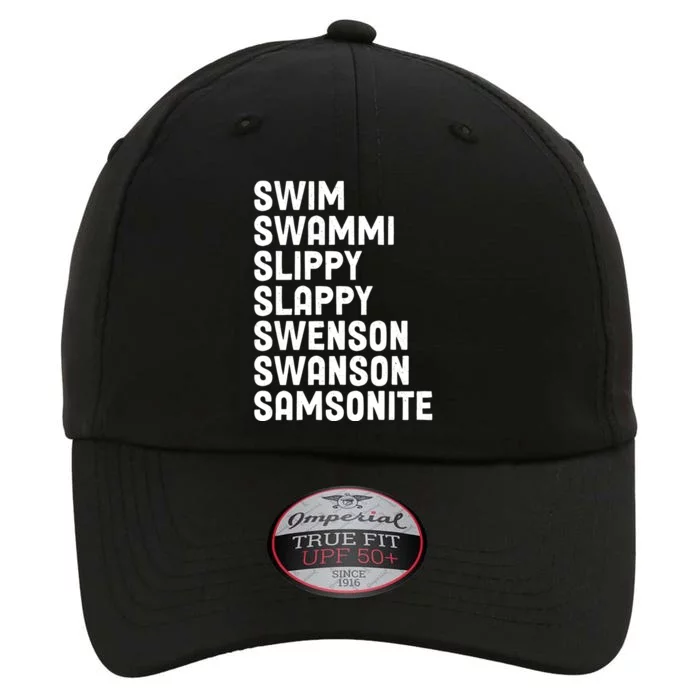 Swammi Slippy Slappy Swenson Swanson Samsonite The Original Performance Cap