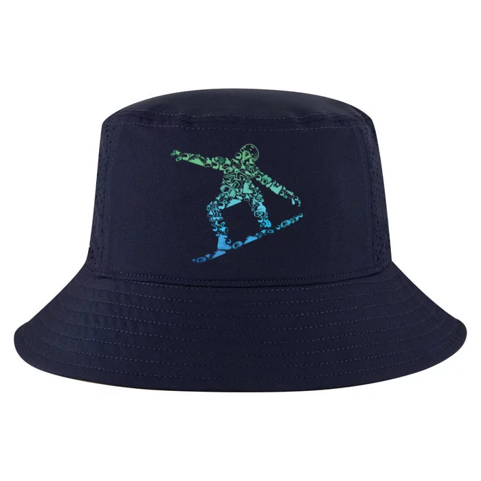 Snowboard Snowboarder Snowboarding Cool Comfort Performance Bucket Hat