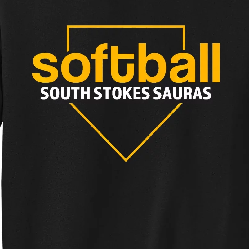 South Stokes Sauras Softball Home Plate Sweatshirt