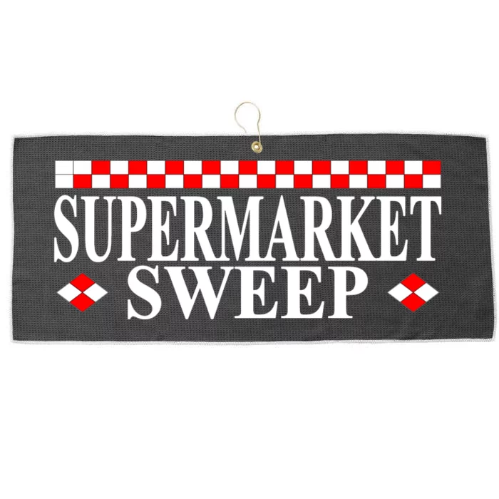 Supermarket Sweep Large Microfiber Waffle Golf Towel