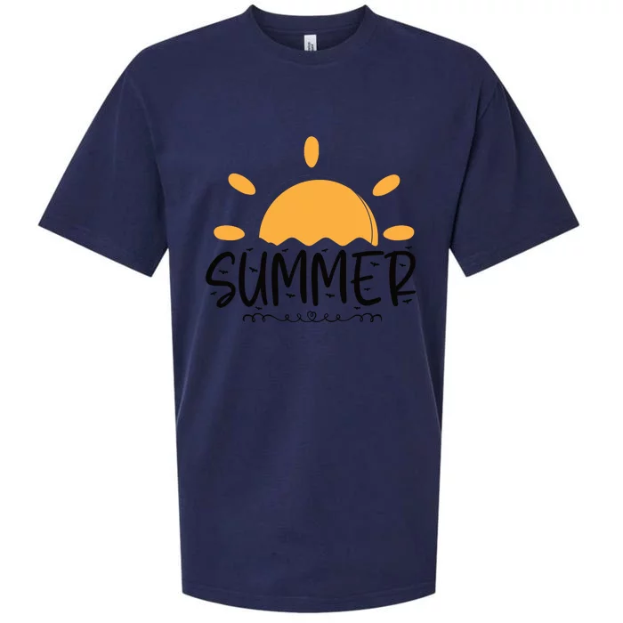 Summer Sun Sunshine Sunny Sunset Summer Time Sueded Cloud Jersey T-Shirt