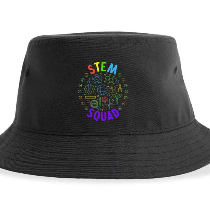 Stem Squad Science Technology Engineering And Math Sustainable Bucket Hat