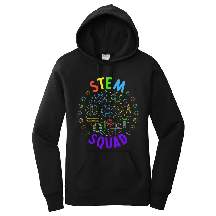 Stem Squad Science Technology Engineering And Math Women's Pullover Hoodie