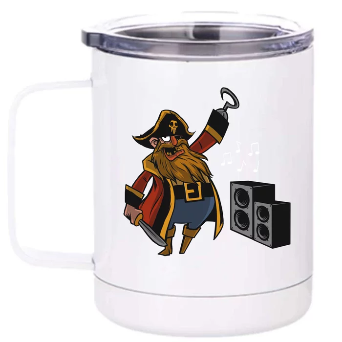 Sea Shanty Sea Shanties Pirate Loudspeaker Cute Gift Front & Back 12oz Stainless Steel Tumbler Cup