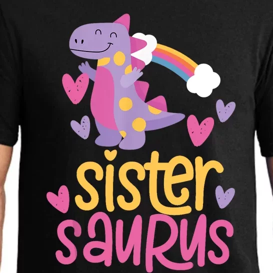 Sistersaurus Sister Saurus Dinosaur Pajama Set