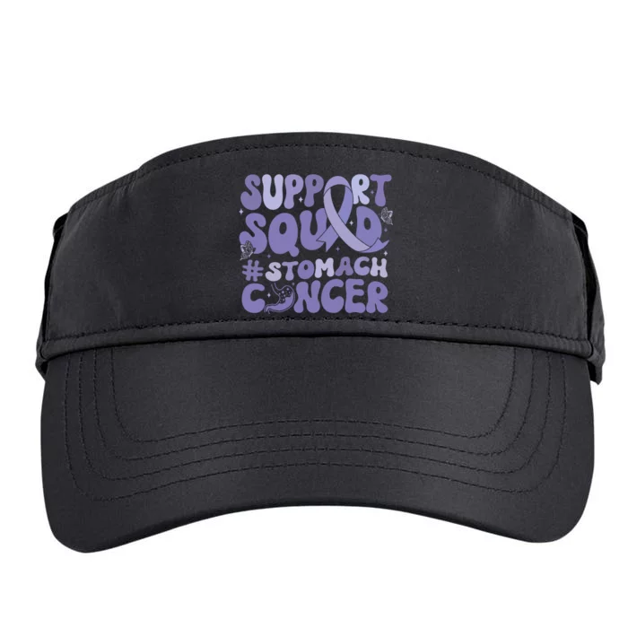 Support Squad Stomach Cancer Awareness Adult Drive Performance Visor