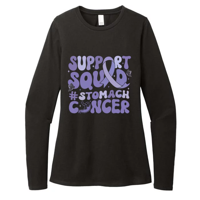 Support Squad Stomach Cancer Awareness Womens CVC Long Sleeve Shirt