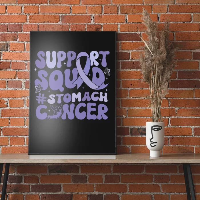 Support Squad Stomach Cancer Awareness Poster