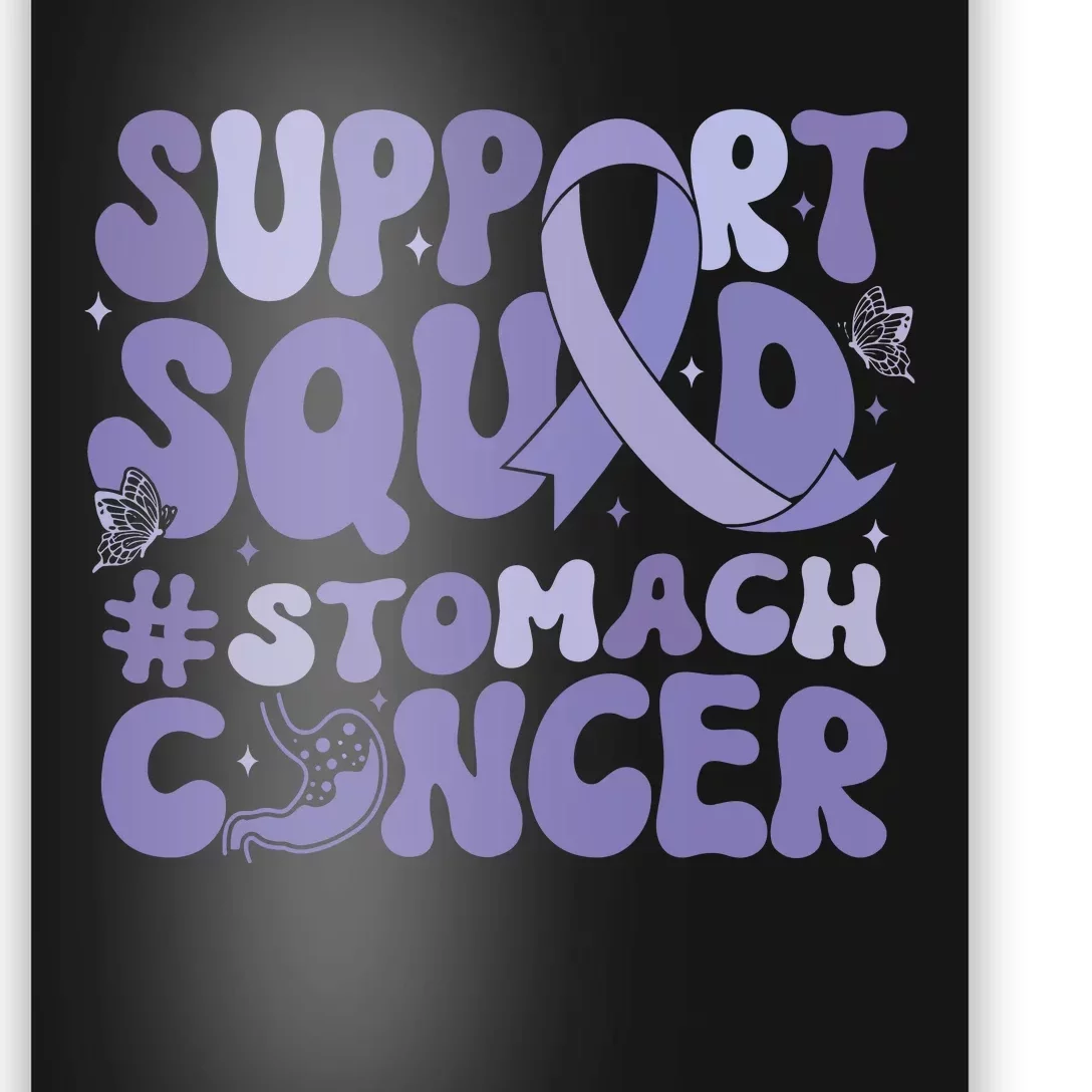 Support Squad Stomach Cancer Awareness Poster