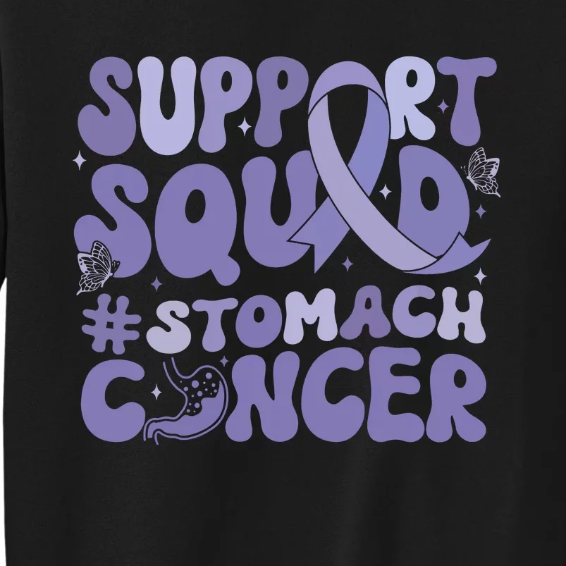 Support Squad Stomach Cancer Awareness Tall Sweatshirt