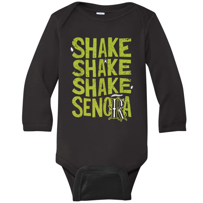 Shake Shake Shake SeñOra Baby Long Sleeve Bodysuit