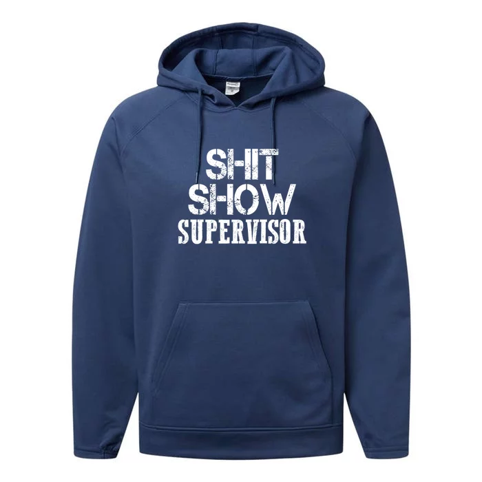 ShitShow Supervisor Performance Fleece Hoodie