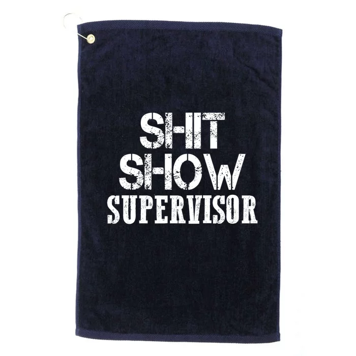 ShitShow Supervisor Platinum Collection Golf Towel