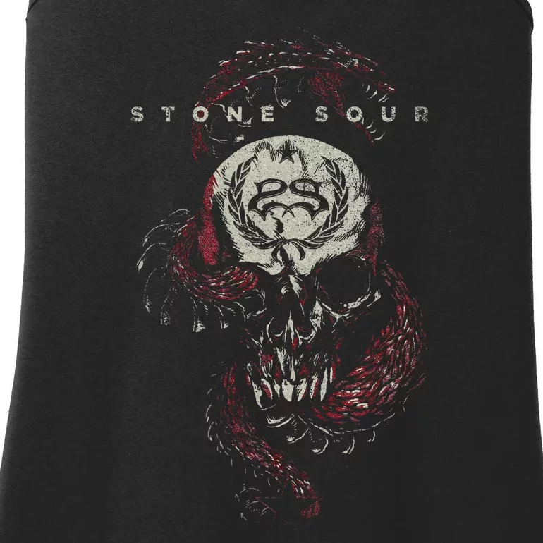 Stone Sour Snake Skull Ladies Essential Tank