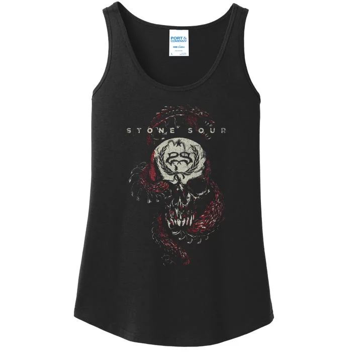 Stone Sour Snake Skull Ladies Essential Tank