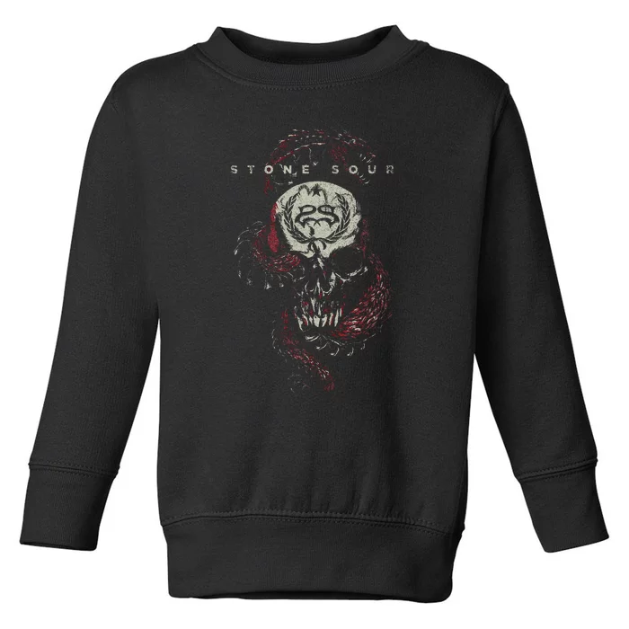 Stone Sour Snake Skull Toddler Sweatshirt