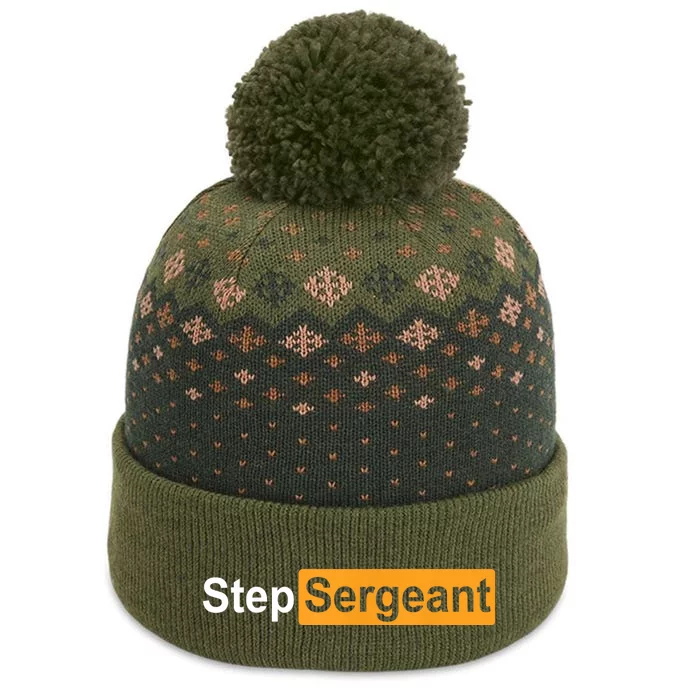 Step Sergeant The Baniff Cuffed Pom Beanie