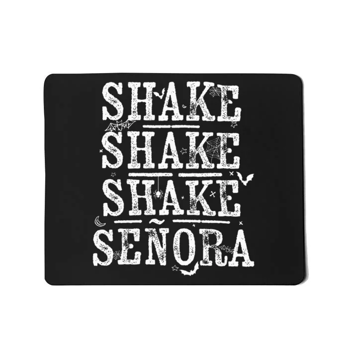 Shake Shake Shake Retro Vintage Halloween Spooky Season Mousepad