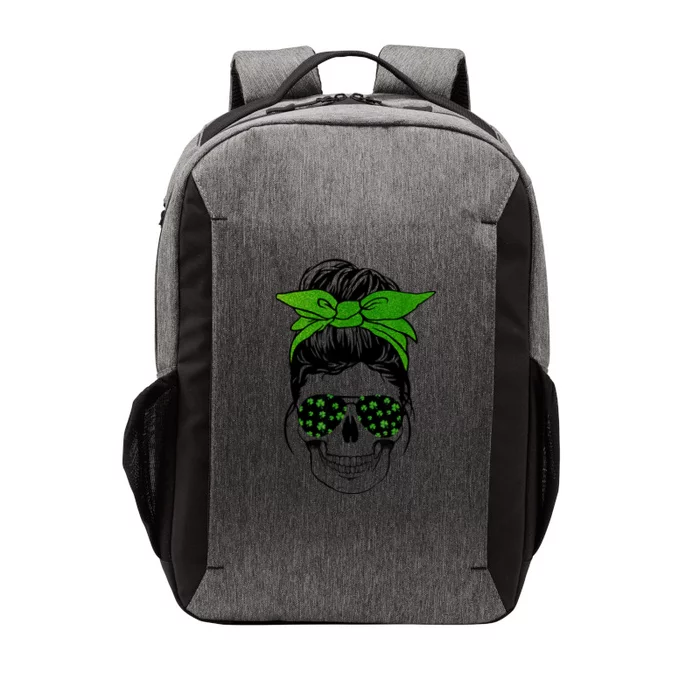 Sugar Skull St Patricks Day Of The Dead Women Vector Backpack