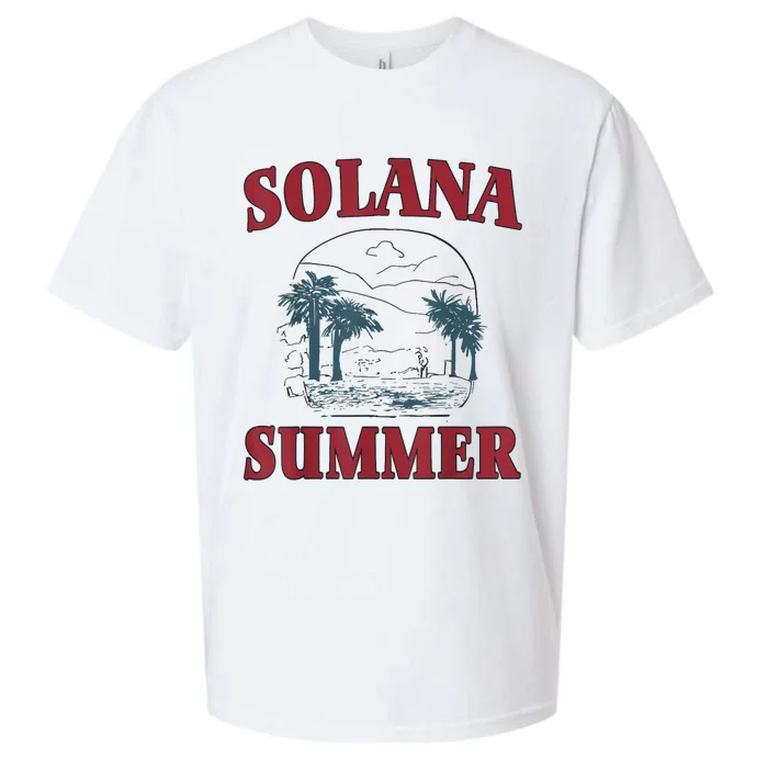 Solana Summer Sueded Cloud Jersey T-Shirt