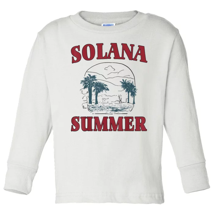 Solana Summer Toddler Long Sleeve Shirt