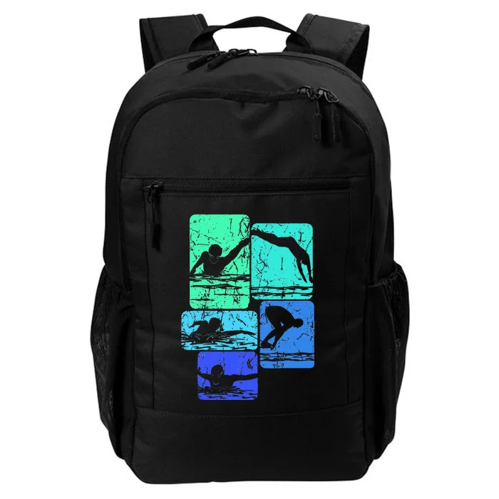 Swimming Swimmers Daily Commute Backpack