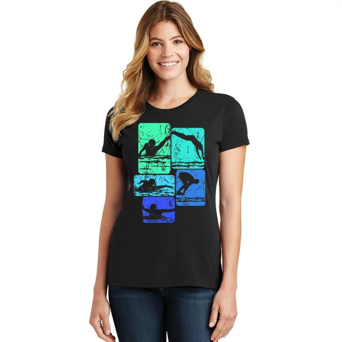 Swimming Swimmers Women's T-Shirt